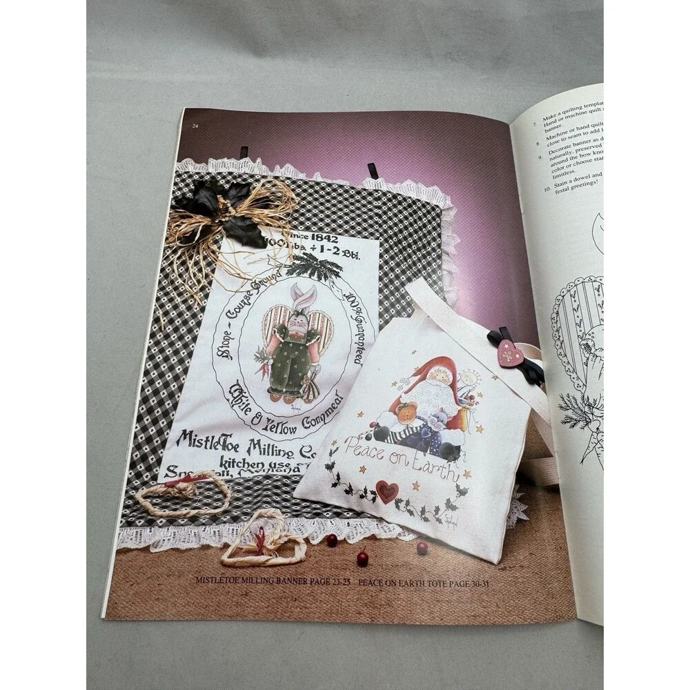Finders Keepers Yuletide Edition Painting Book Janvrin White Christmas Santa